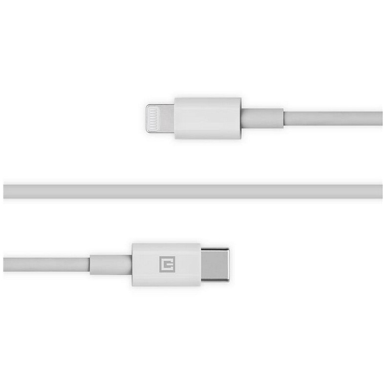 Кабель REAL-EL USB-C-Lightning, 2м White (4743304104697)