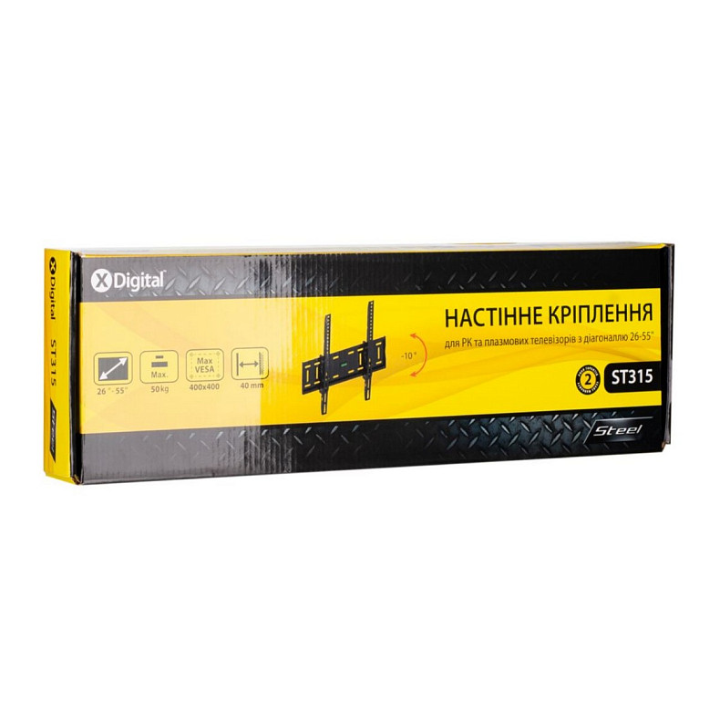 Кронштейн X-DIGITAL STEEL ST315 чорний