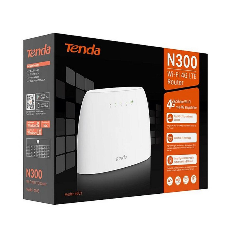 Wi-Fi Роутер Tenda 4G03