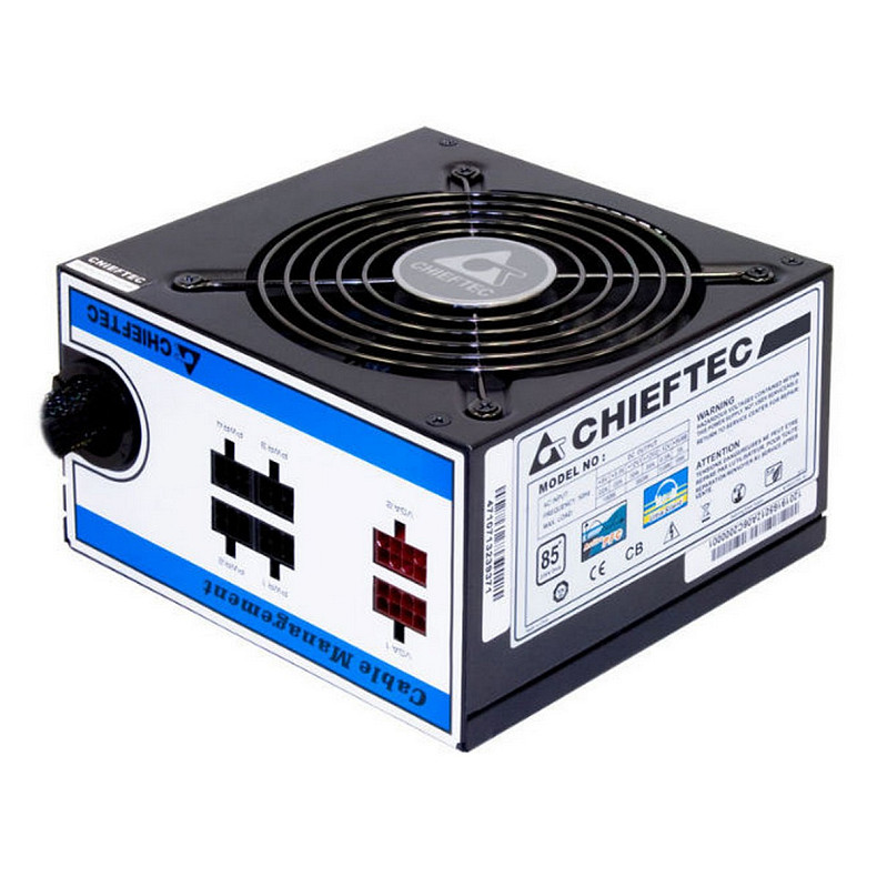 Блок Живлення Chieftec CTG-550C, ATX 2.3, APFC, 12cm fan, КПД &gt;85%, modular, RTL