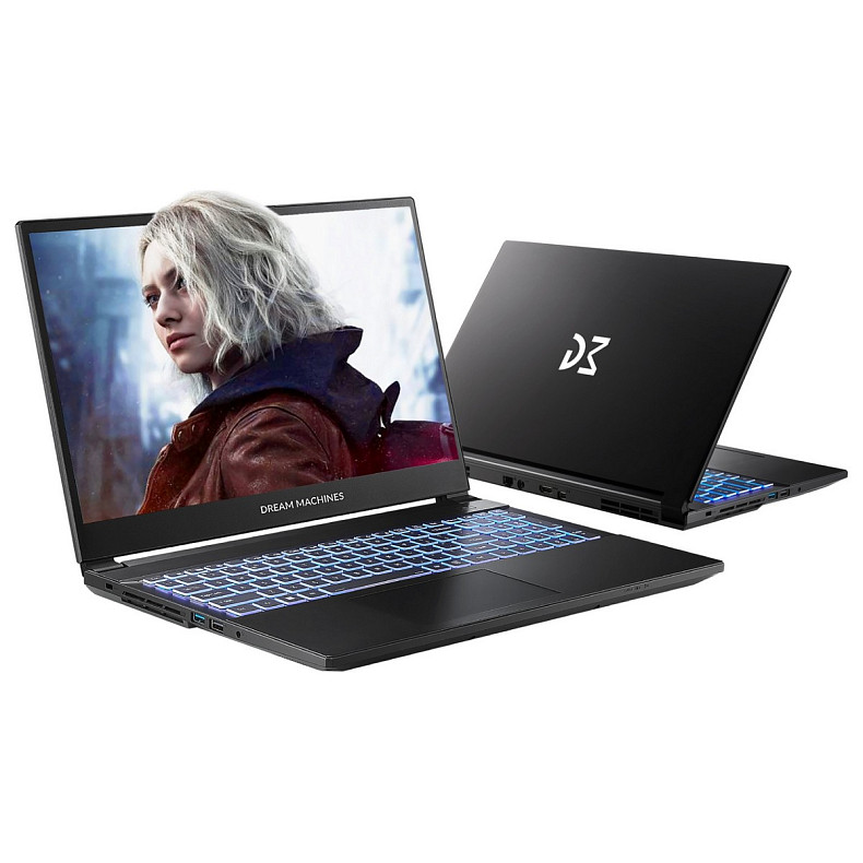 Ноутбук Dream Machines RG5050-15UA32 15.6” FHD 144Hz/i5-13420H/32GB/SSD 1TB/RTX5050/GLAN/DOS