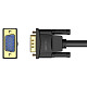 Кабель VGA 15M-15M, 2.0 м, с ферритами, черный Vention