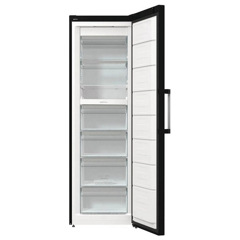 Морозильна камера Gorenje, 185.5x59.5х66.3, 280л, 1дв., A++, NF, диспл зовн., інвертор, чорний