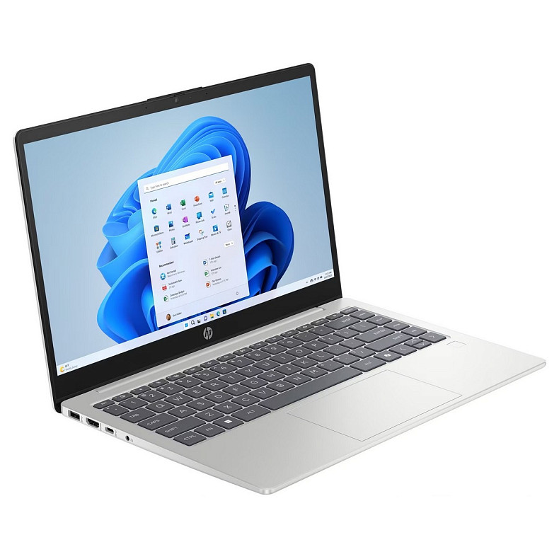 Ноутбук HP 240R-G10 14" FHD IPS AG, Intel 3-100U, 16GB, F512GB, UMA, Win11, серебристый