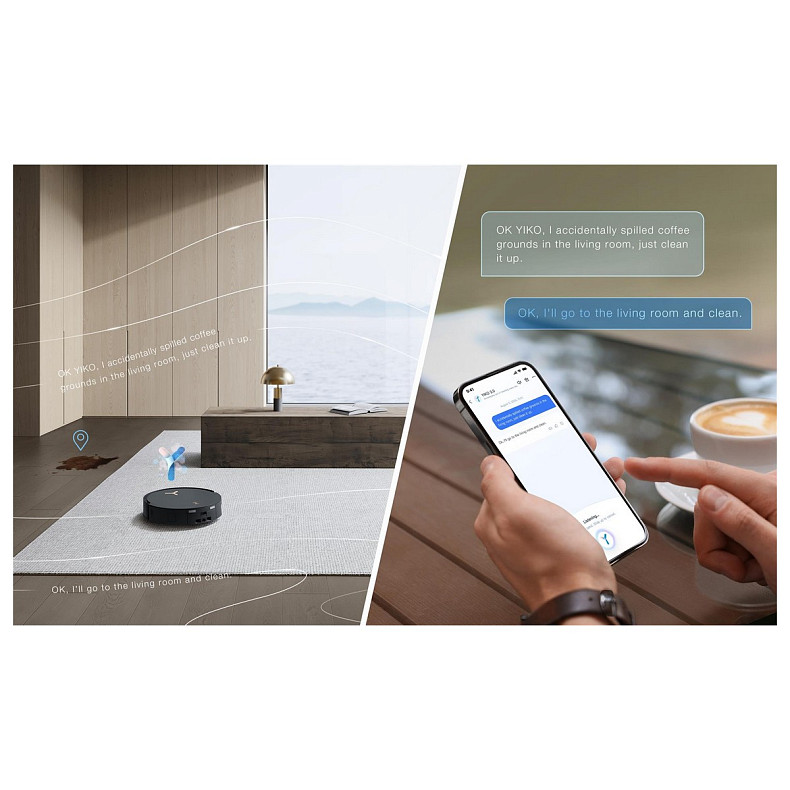 Робот-пилосос Ecovacs Deebot X8 Pro Omni (DEX56) Black