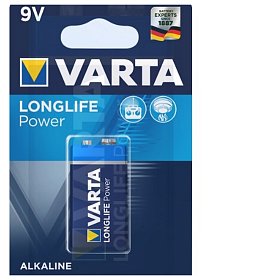 Батарейка Varta Longlife Power 4922 (High Energy) 6LR61 BL 1шт