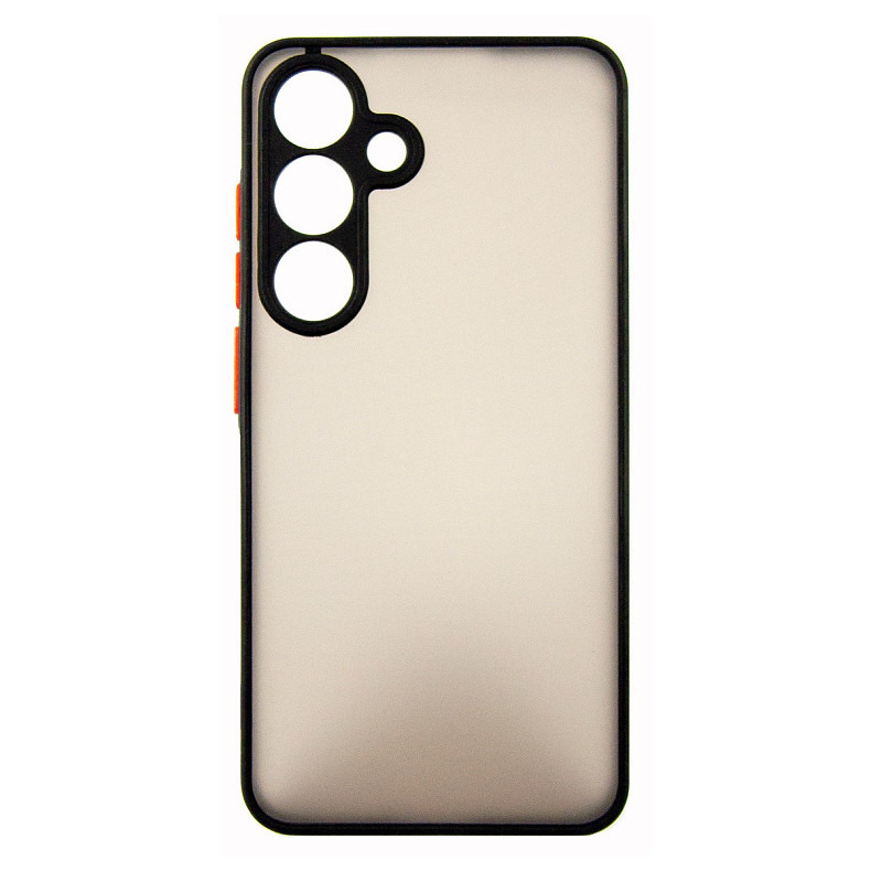 Чохол-накладка Dengos Matt для Samsung Galaxy S24 SM-S921 Black (DG-TPU-MATT-146)