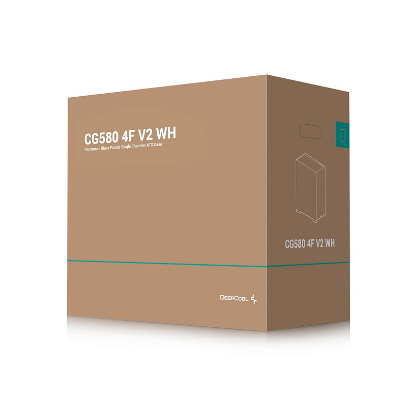 Корпус DeepCool CG580 4F V2 White (R-CG580-WHADA4-G-2)