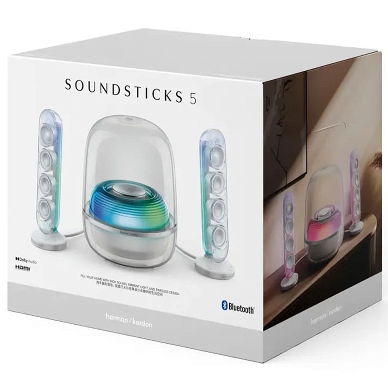 Акустика Harman/Kardon SoundSticks 5 White (HKSOUNDSTK5WEP)