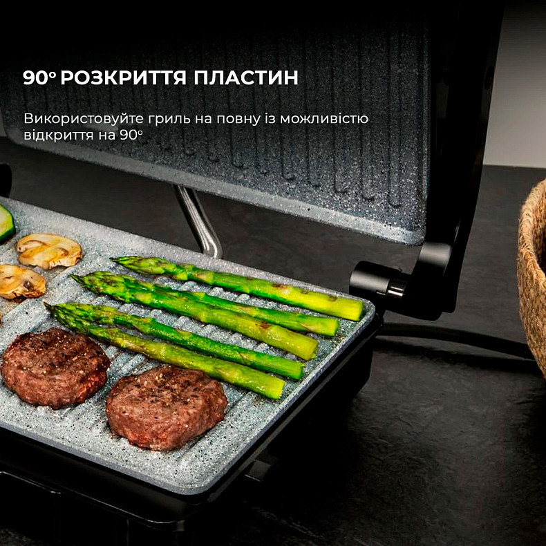 Гриль електричний CECOTEC Rock’nGrill 1500 Rapid