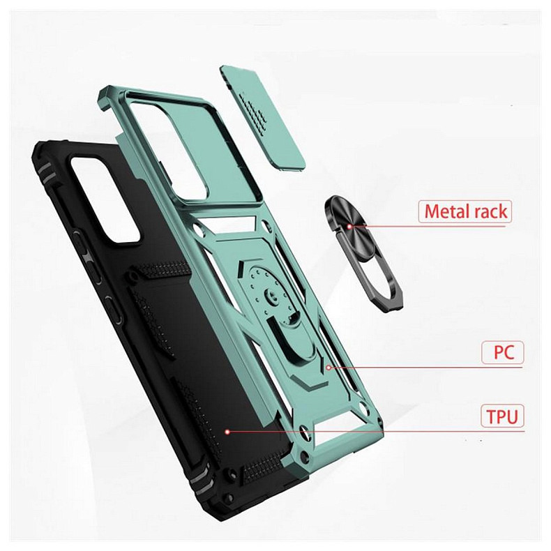 Чохол-накладка BeCover Military для Samsung Galaxy M23 SM-M236 Dark Green (707372)