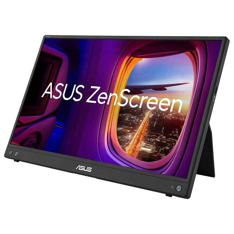 Монитор портативный Asus 15.6" ZenScreen MB16AHV mHDMI, 2xUSB-C, IPS, Cover