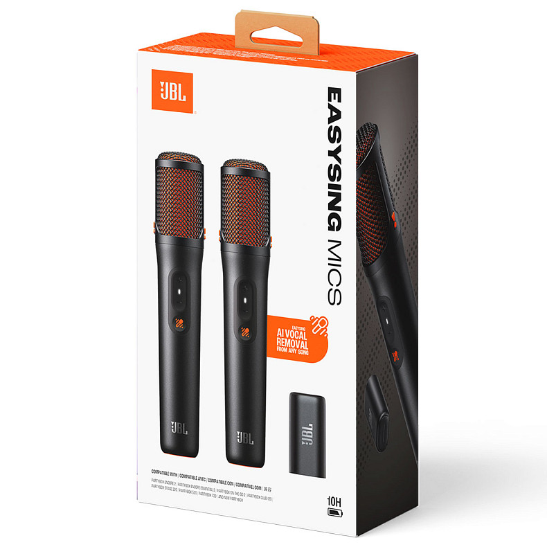 Караоке-микрофоны JBL EasySing Mics для JBL PartyBox (JBLEASYSINGMICS)