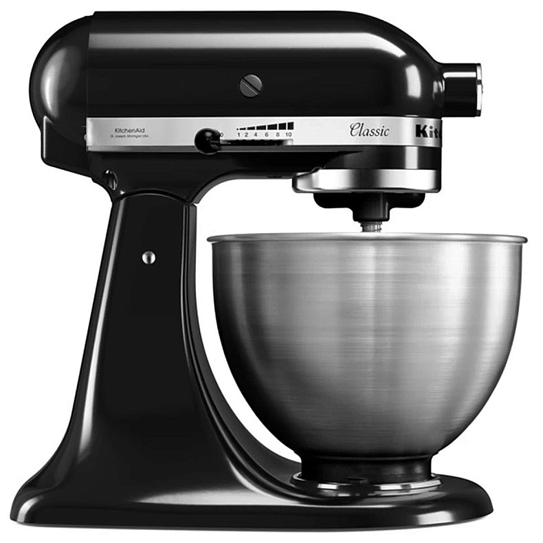 Кухонний комбайн KitchenAid CLASSIC 4,3 л 5K45SSEOB з відкидним блоком чорний