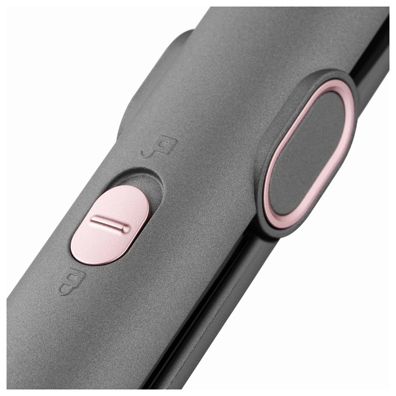Плойка для завивки волос Ardesto Pink Touch, 55Вт, 100-200C, керамика, серый+розовый