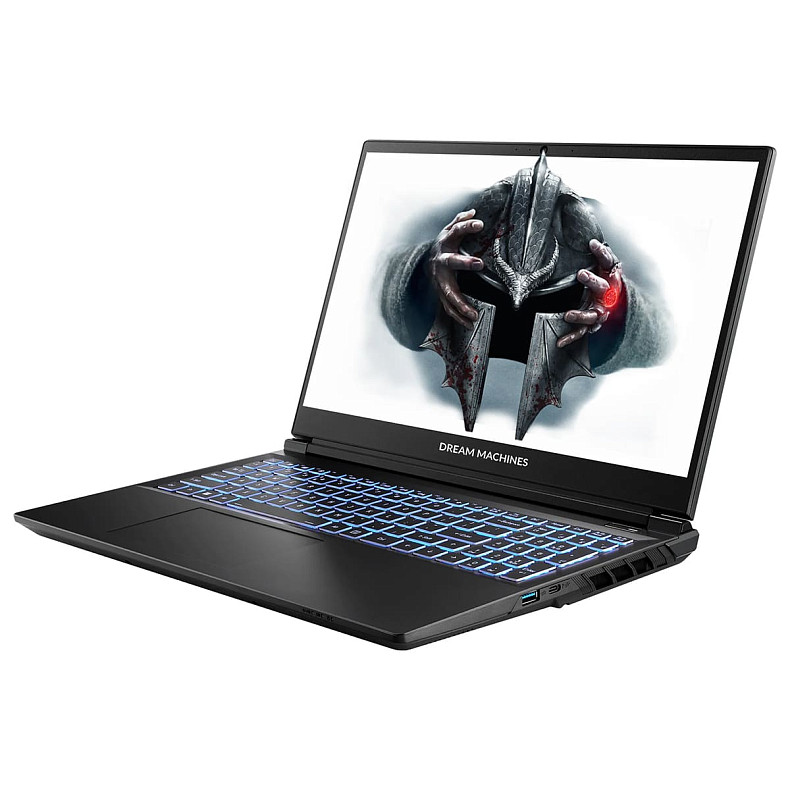 Ноутбук Dream Machines RG5070-15 15.6FHD IPS, Intel i9-14900HX, 32GB, F2TB, NVD5070-8, DOS, чорний