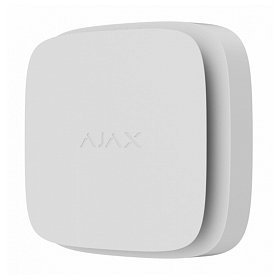 Бездротовий датчик диму та температури Ajax FireProtect 2 RB Heat Smoke Jeweler змінна батарея Білий (000029685)