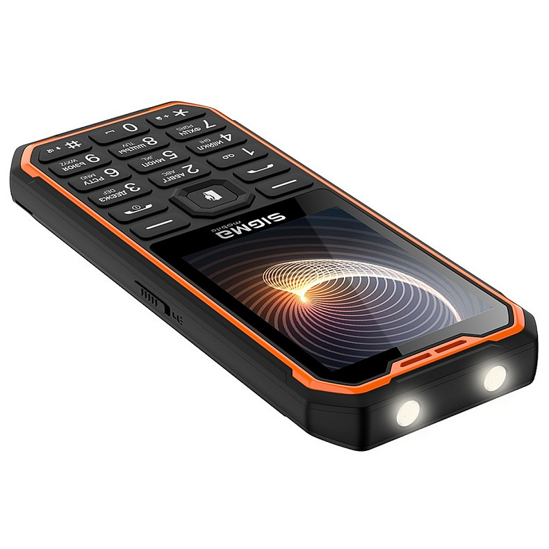 Мобільний телефон Sigma mobile X-style 310 Force Type-C Dual Sim Black-Orange