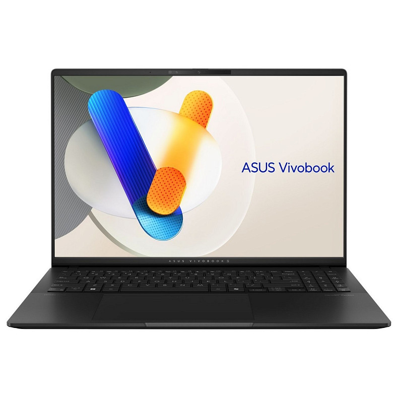 Ноутбук ASUS Vivobook S 16 M5606UA-MX021 16" 3.2K OLED, AMD R9-8945HS, 32GB, F1TB, UMA, NoOS, Черный