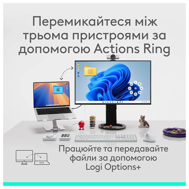 Миша Logitech MX Master 4 for Business Wireless/Blutooth Graphite (910-007617)