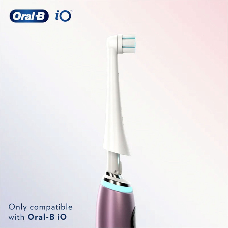 Насадка для електричної зубної щітки Braun Oral-B iO RB Gentle Care Білі (2)