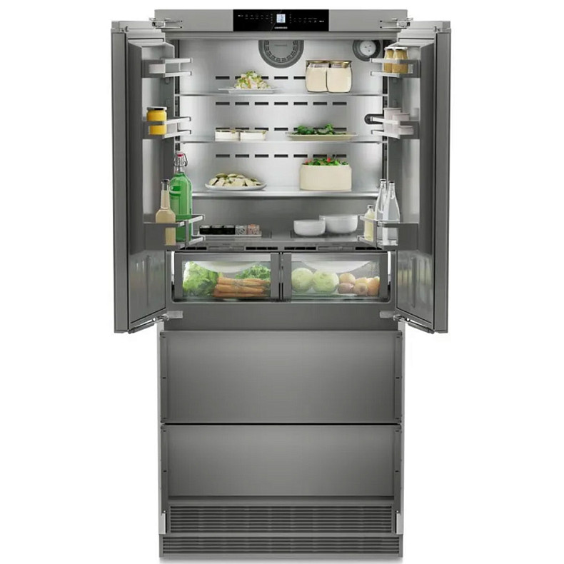 Вбудований двокамерний холодильник Liebherr ECBNe 8872