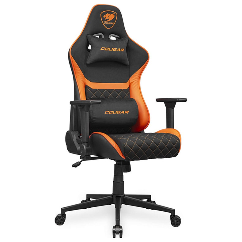 Комп'ютерне крісло для геймера Cougar Armor One V2 F black/orange