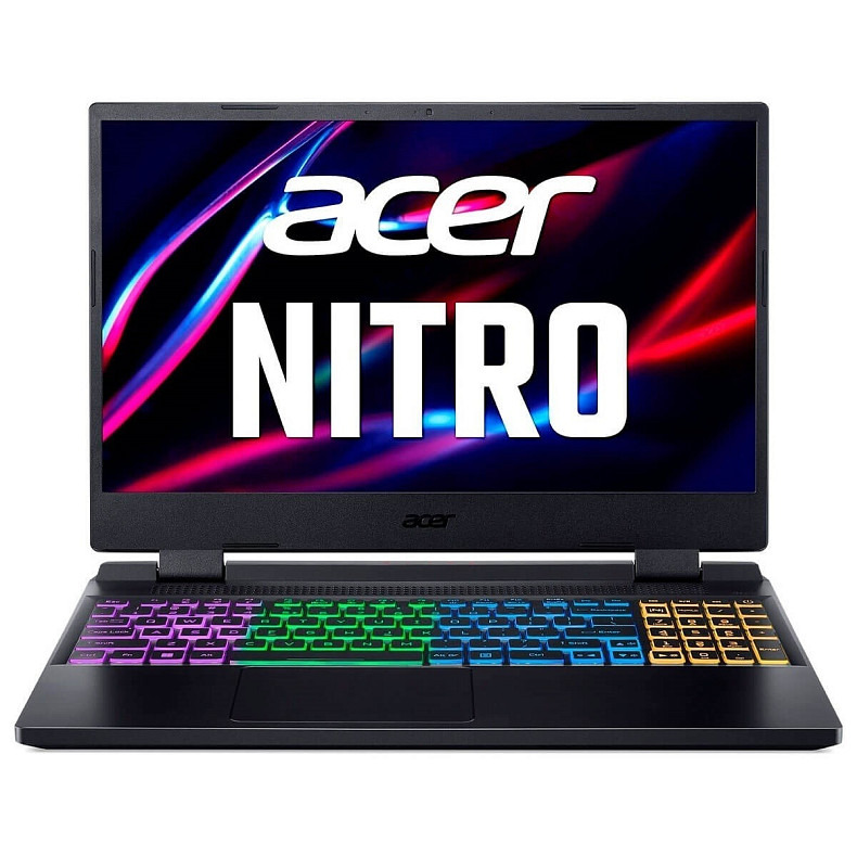 Ноутбук Acer Nitro 5 AN515-58 15.6" FHD IPS, Intel i7-12650H, 16GB, F1TB, NVD4060-8, Lin, чорний