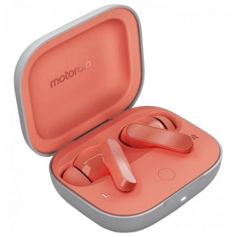 Наушники Motorola TWS Moto Buds 2024 Coral Peach (PG38C05750)