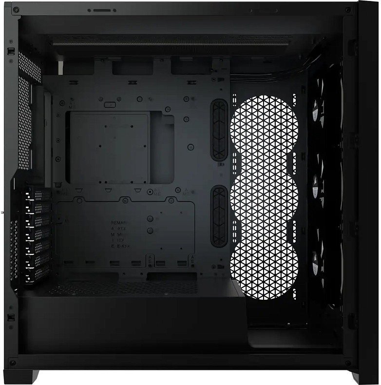 Корпус Corsair iCUE 5000X RGB Tempered Glass Black (CC-9011212-WW) без БП