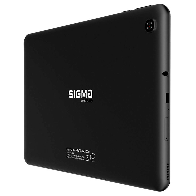 Планшет Sigma mobile Tab A1020 4G Dual Sim Black