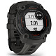 Спортивные часы GARMIN Instinct E 45mm Black with Charcoal Silicone