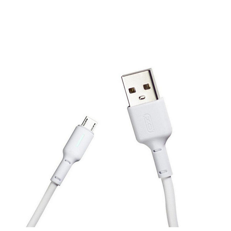 Кабель XO NB112 USB - Micro USB (M/M), 1 м, White (NB112-M-WH)