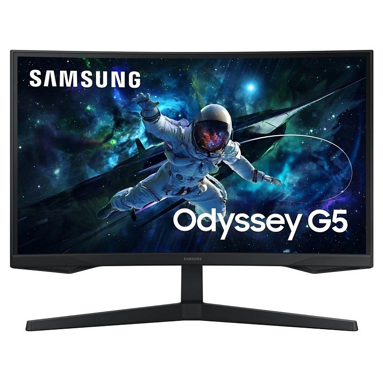 Монітор Samsung 27" Odyssey G5 S27CG550 Black (LS27CG550EIXUA) VA Black Curved 165Hz