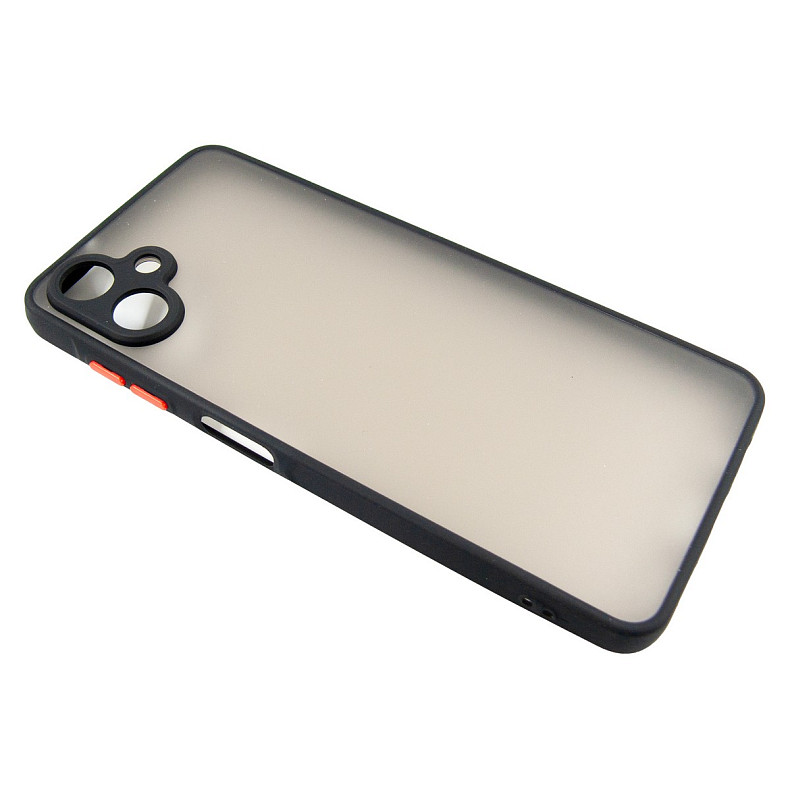 Чeхол-накладка Dengos Matt для Samsung Galaxy A06 SM-A065 Black (DG-TPU-MATT-157)