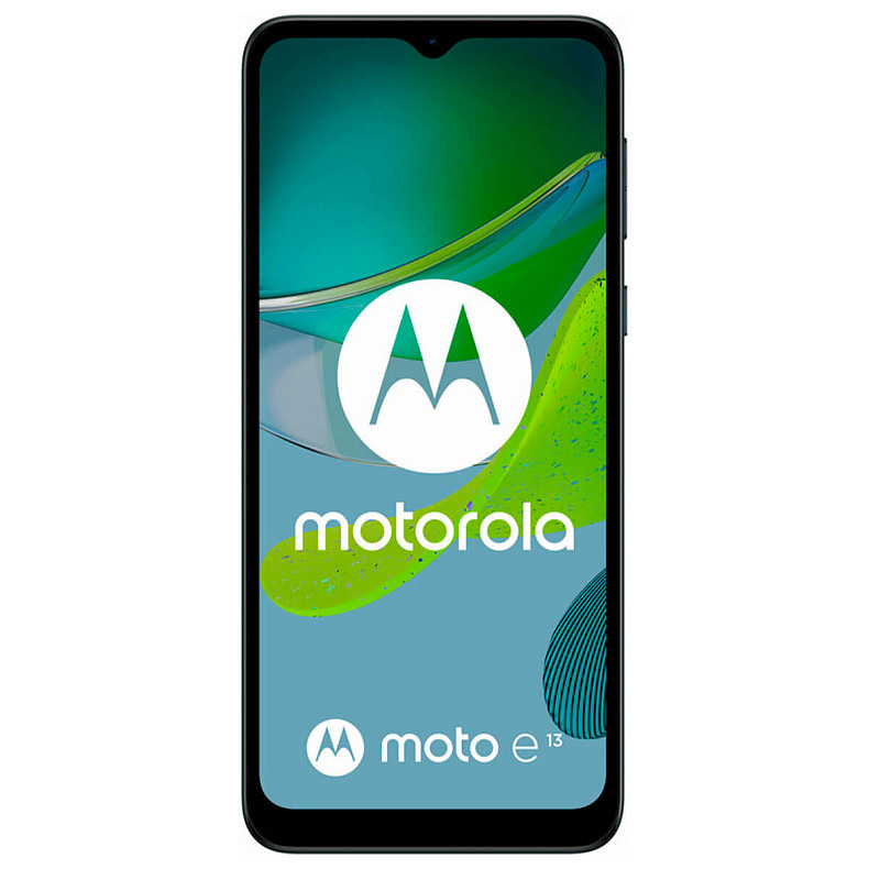 Смартфон Motorola Moto E13 2/64GB Dual Sim Aurora Green (PAXT0035RS)