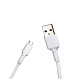 Кабель XO NB112 USB - Micro USB (M/M), 1 м, White (NB112-M-WH)