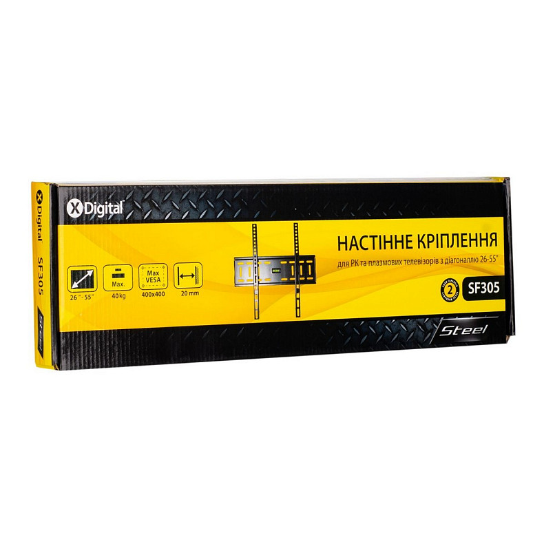 Кронштейн X-DIGITAL STEEL SF305 чорний