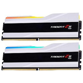 ОЗУ DDR5 2x32GB/6400 G.Skill Trident Z5 RGB White (F5-6400J3239G32GX2-TZ5RW)