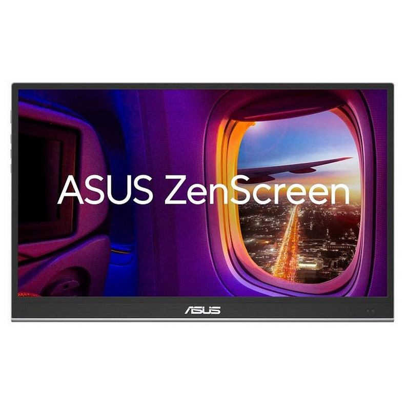 Монітор портативний Asus 15.6" ZenScreen MQ16AHE mHDMI, USB-C, OLED, 1ms, DCI-P3 100%, HDR10, Cover