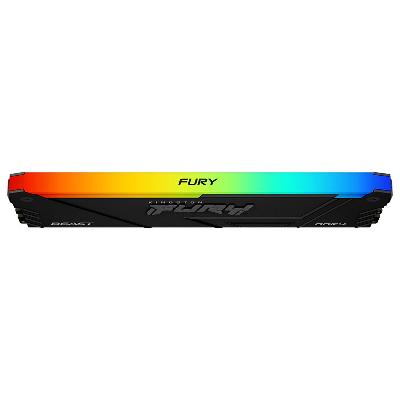 ОЗУ Kingston Fury Beast DDR4 8GB 3200MHz RGB (KF432C16BB2A/8WP)