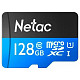 Карта пам'яті Netac microSD 128GB C10 UHS-I R80MB/s + SD