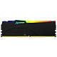ОЗП Kingston Fury Beast RGB Black 2x32GB 5200 DDR5 (KF552C40BBAK2-64)