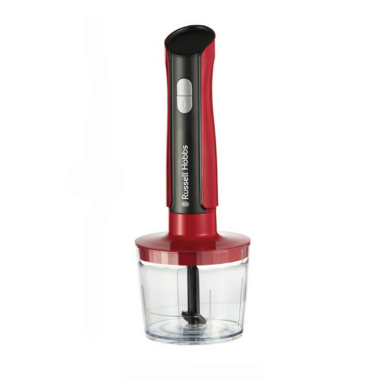 Блендер Russell Hobbs погружной Desire Red, 500Вт, чаша-500мл, венчик, мини-изд., красный