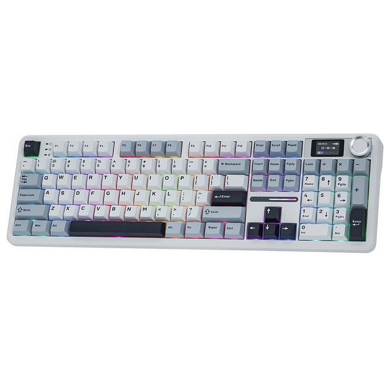 Клавіатура Aula F108 Pro White (6978080501318)