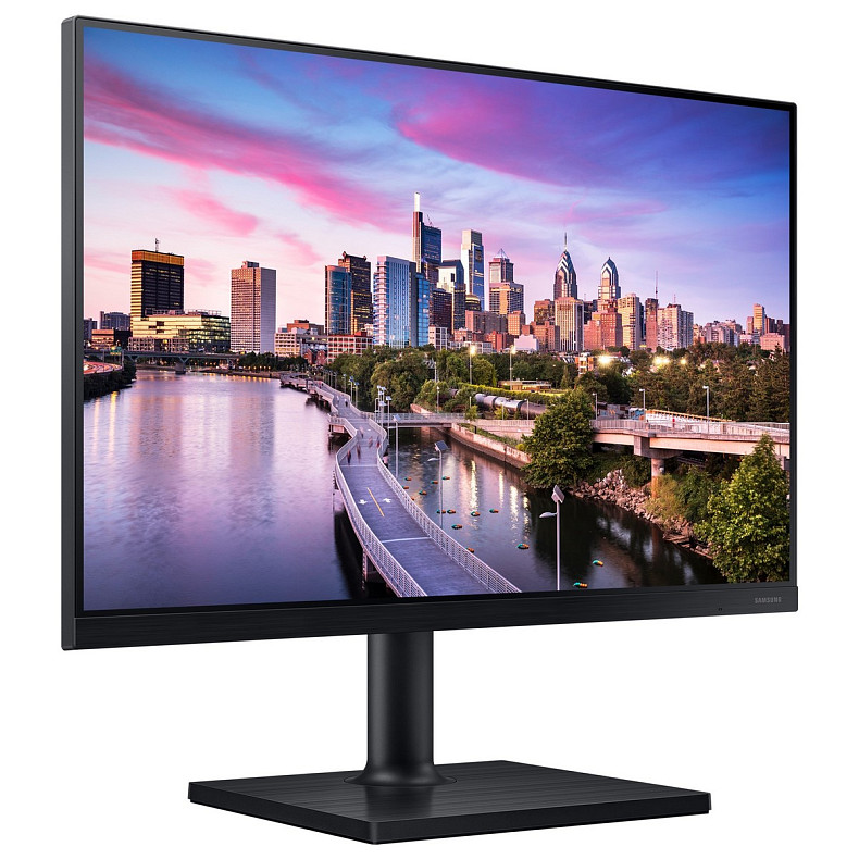 Монитор Samsung 24" F24T450FQI IPS Black (LF24T450GYIXCI)