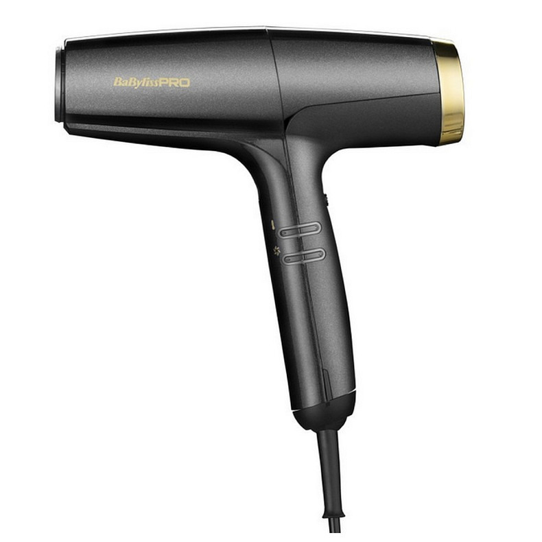 Фен Babyliss Pro Falco Grey&Gold BAB8550E