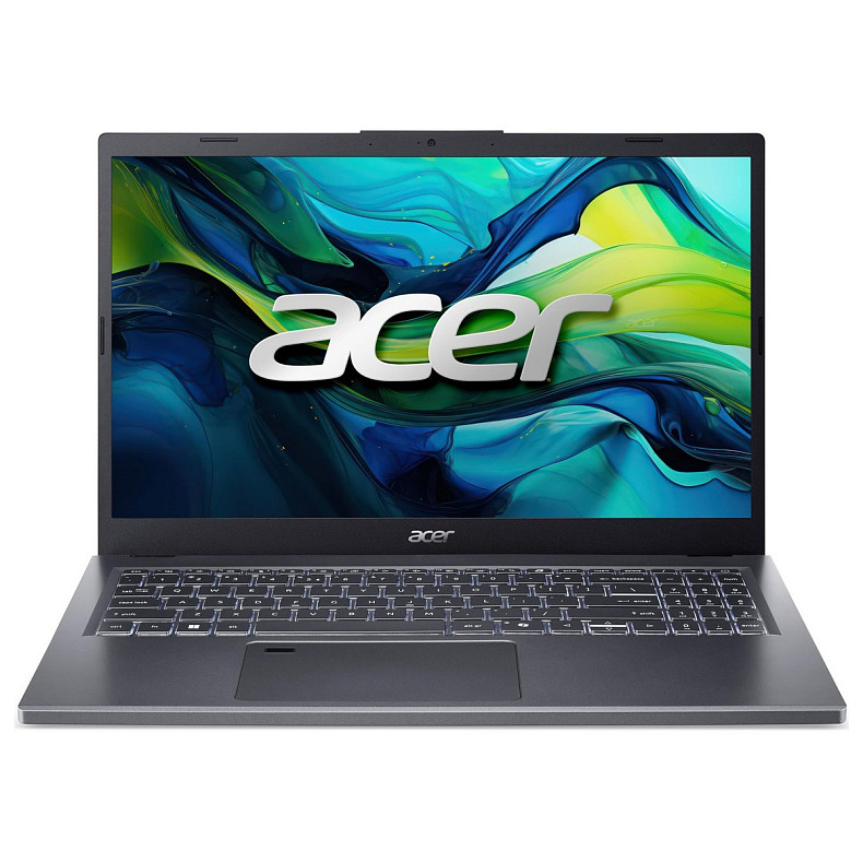 Ноутбук Acer Aspire 15 A15-51M 15.6" FHD IPS, Intel i5-13420H, 32GB, F1TB, UMA, Lin, серый