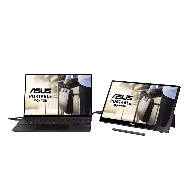 Монітор портативний LCD 14" Asus ZenScreen Ink MB14AHD (90LM063V-B01170)