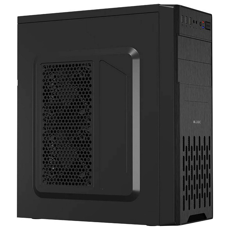 Корпус LogicConcept L2 USB 3.0x2+2.0x1 BLACK без БЖ ATX